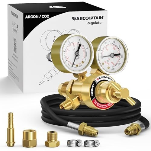 Regulator for argon co2 helium - for, argon/co2/helium
