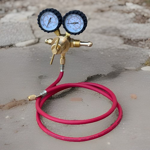 Nitrogen dual gas regulator - dual,